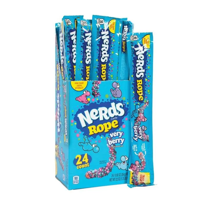 Nerds Rope Very Berry 1st x 26g Nerds - Butikkom