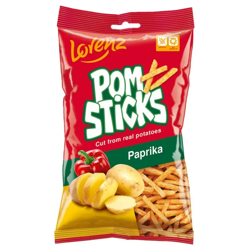 Pomsticks Paprika 85g Lorenz - Butikkom