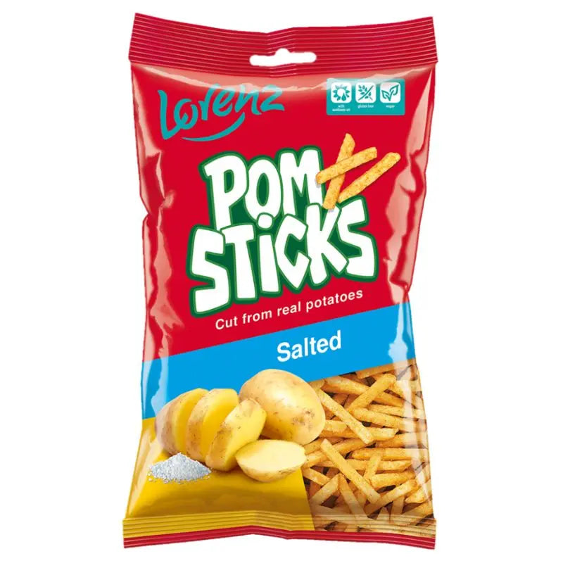 Pomsticks Salted 85g Lorenz - Butikkom