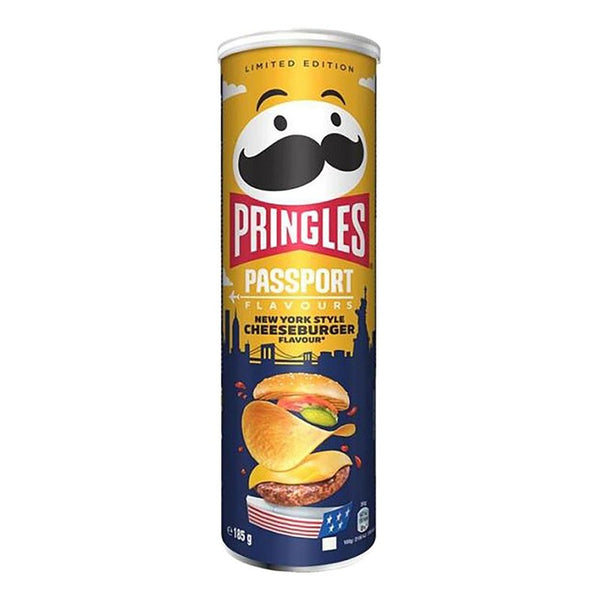 Pringles Cheeseburger 185g Pringles - Butikkom
