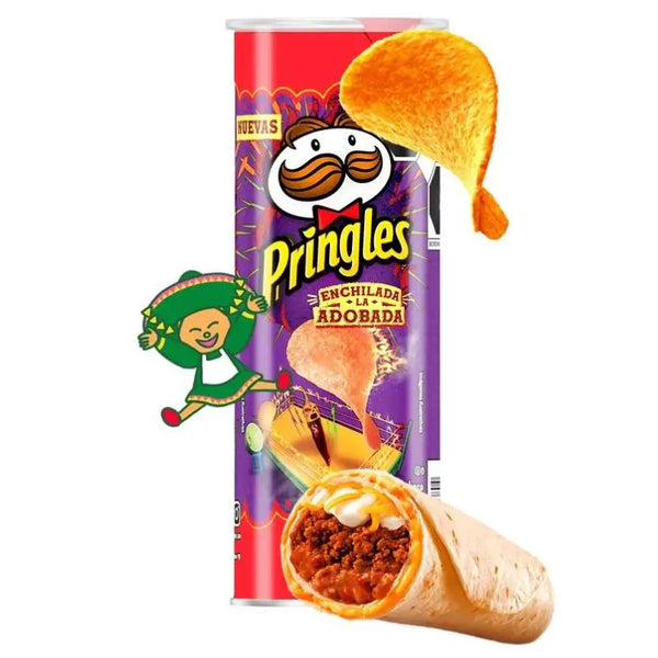 Pringles Enchilada la Adobada 124g Pringles - Butikkom