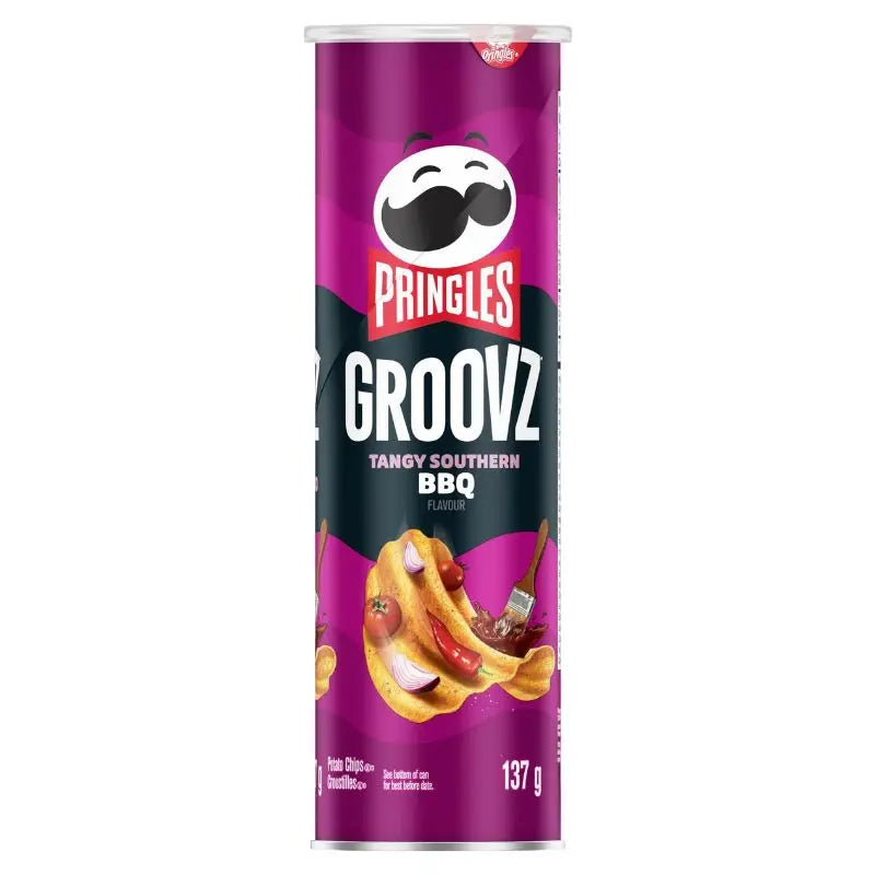 Pringles Groovz Tangy Southern BBQ 137g Pringles - Butikkom