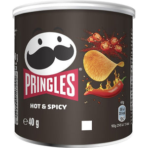 Pringles Hot &amp; Spicy, 40 g