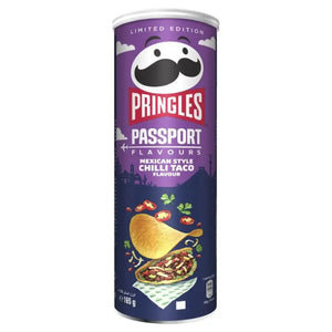 Pringles Chilli Taco i mexicansk stil 185g 