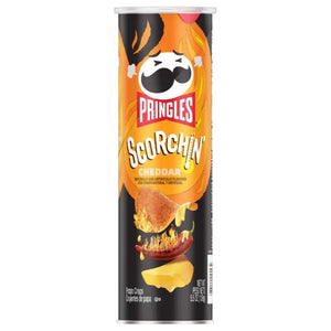 Pringles Scorchin' Cheddar 156g
