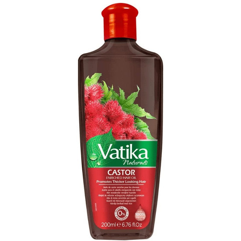 Ricin Hårolja, 200ml Vatika - Butikkom