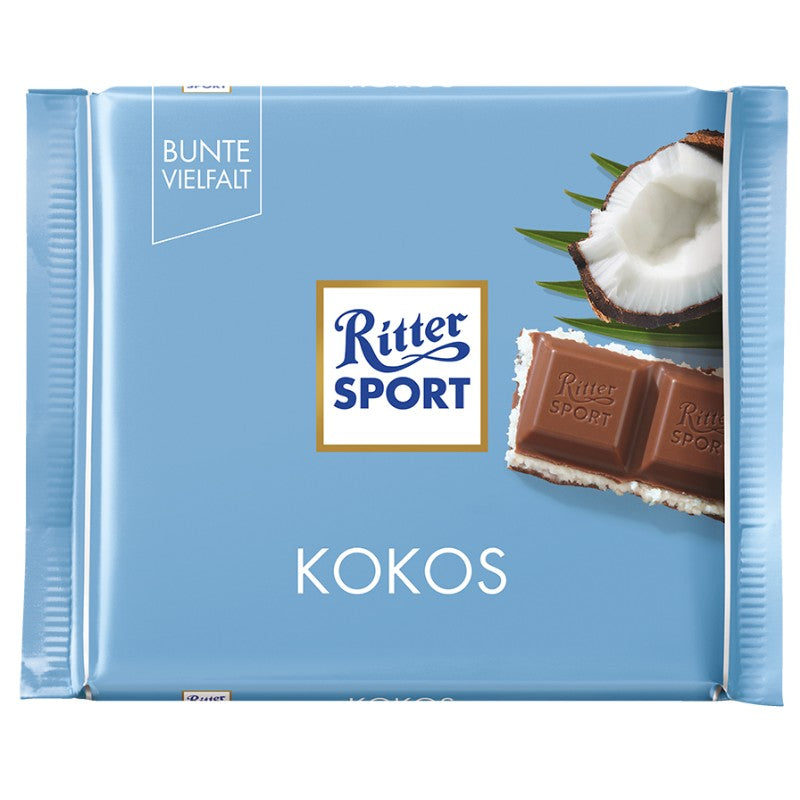 Ritter Sport Kokos 100g Ritter Sport - Butikkom