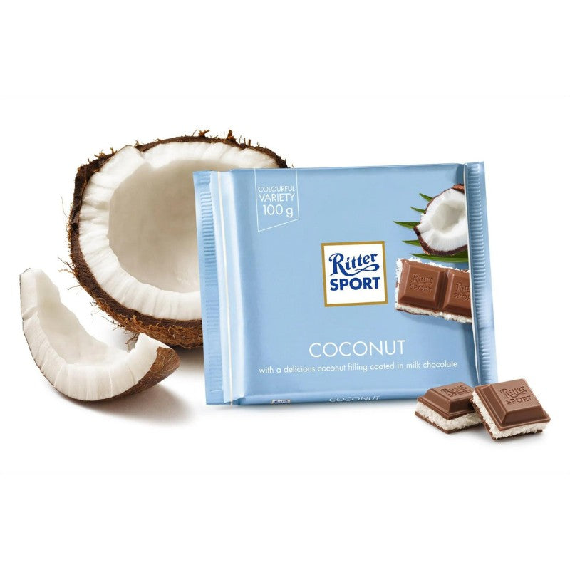 Ritter Sport Kokos 100g Ritter Sport - Butikkom