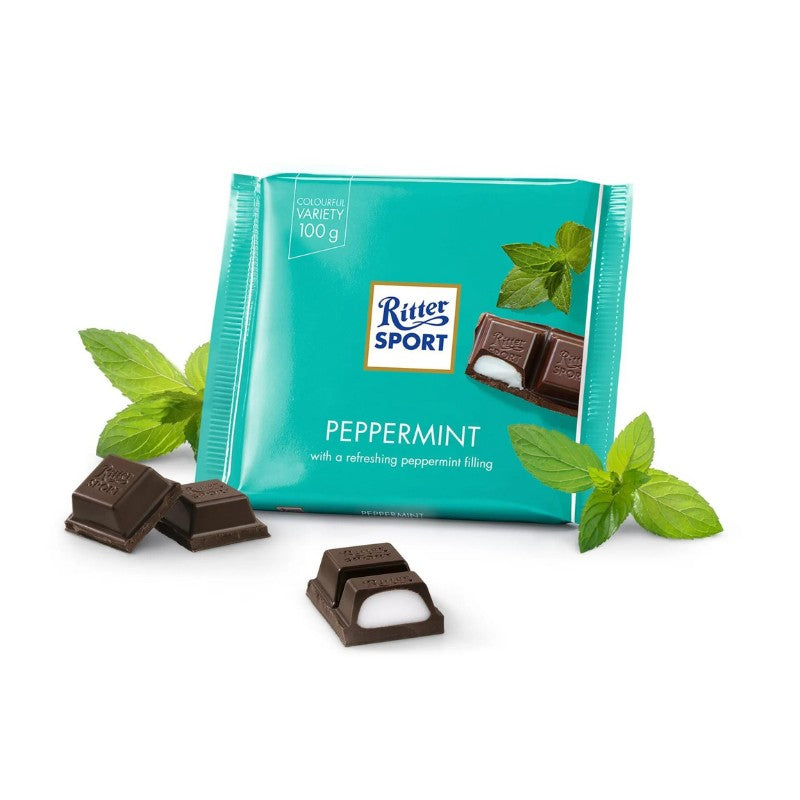 Ritter Sport Peppermint 100g Ritter Sport - Butikkom