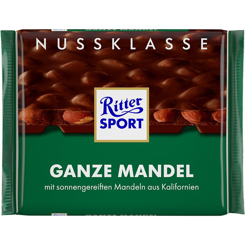 Ritter Sport Whole Almonds 100g Ritter Sport - Butikkom