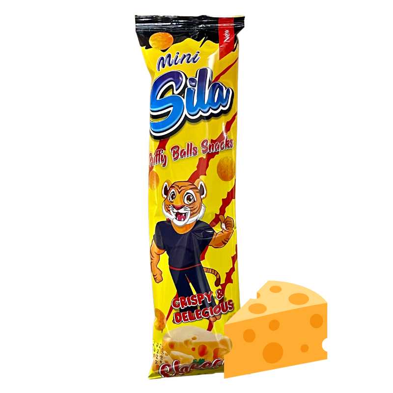 Sila Mini Balls Snacks Cheese 20g Derby - Butikkom