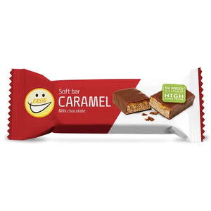 Blød bar &amp; karamel, lys chokolade 30g