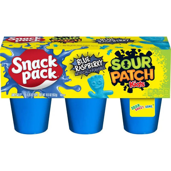 Sour Patch Kids Blue Raspberry Snack 6-Pack Sour Patch Kids - Butikkom