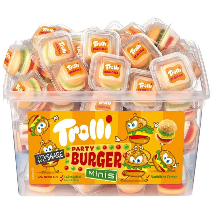 Trolli Party Burger Minis 10g Trolli - Butikkom