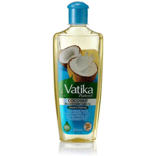 Vatika Kokosnöt hårolja, 200ml Vatika - Butikkom