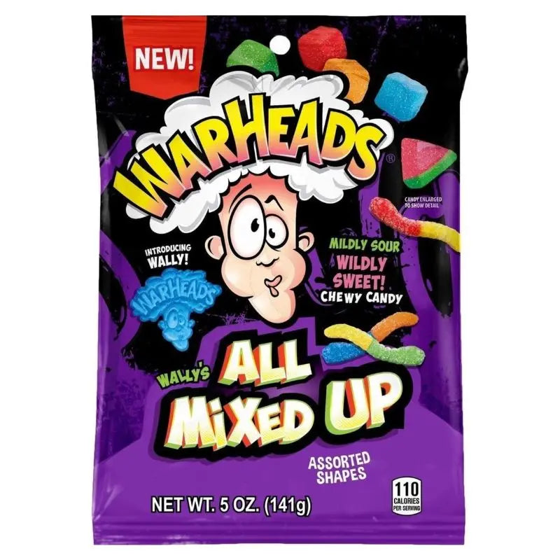 Warheads All Mixed Up 141g Warheads - Butikkom