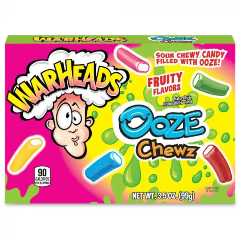 Warheads Ooze Chewz 49,9g Warheads - Butikkom