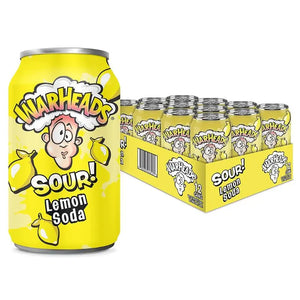 Warheads Sour Lemon Sodavand 355ml x 12stk