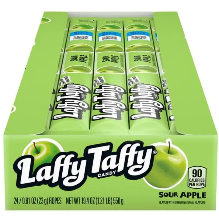 Wonka Laffy Taffy Sour Apple 23g Wonka - Butikkom